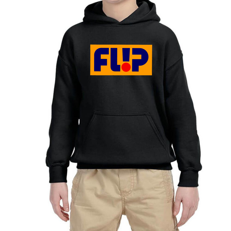 Flip Orange Youth Hoodie | Artistshot