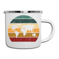 Cartography Retro Map   Geography Geographer Cartographer Camper Cup | Artistshot