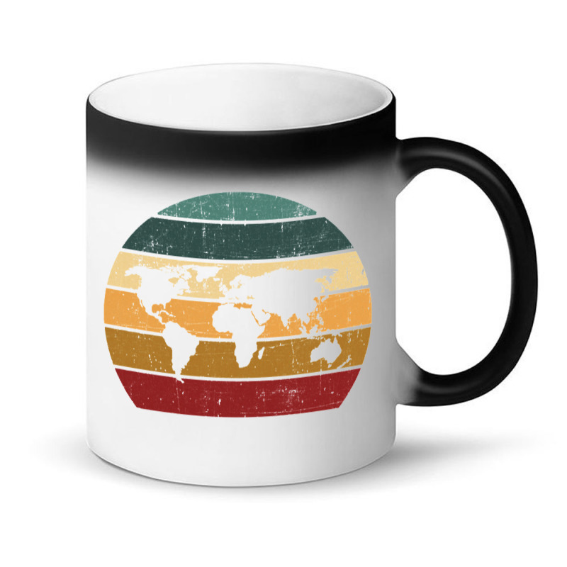 Cartography Retro Map   Geography Geographer Cartographer Magic Mug | Artistshot