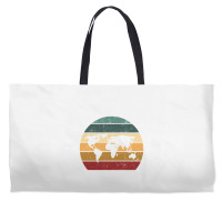 Cartography Retro Map   Geography Geographer Cartographer Weekender Totes | Artistshot