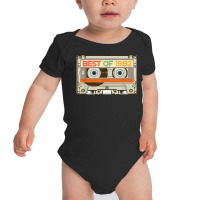 Vintage Cassette Tape Birthday Gifts Born In Best Of 1982 T Shirt Baby Bodysuit | Artistshot