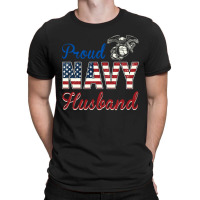 Funny Proud Navy Husband Gift T-shirt | Artistshot