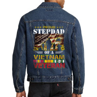 Vietnam Veteran Shirts Proud Stepdad-in-law Tees Men Boys Gifts Men Denim Jacket | Artistshot