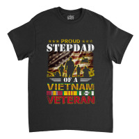 Vietnam Veteran Shirts Proud Stepdad-in-law Tees Men Boys Gifts Classic T-shirt | Artistshot