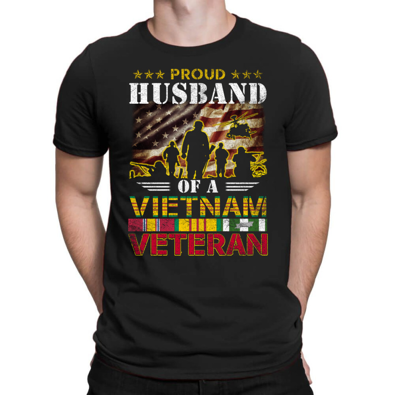 Vietnam Veteran Shirts Proud Husband-in-law Tees Men Boys Gifts T-shirt | Artistshot