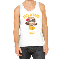 Tails And Tales Summer Reading 2021 Sloth Book Lovers T Shirt Tank Top | Artistshot