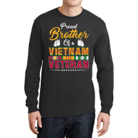 Vietnam Veteran Shirts Proud Brothertees Men Boys Gifts Long Sleeve Shirts | Artistshot