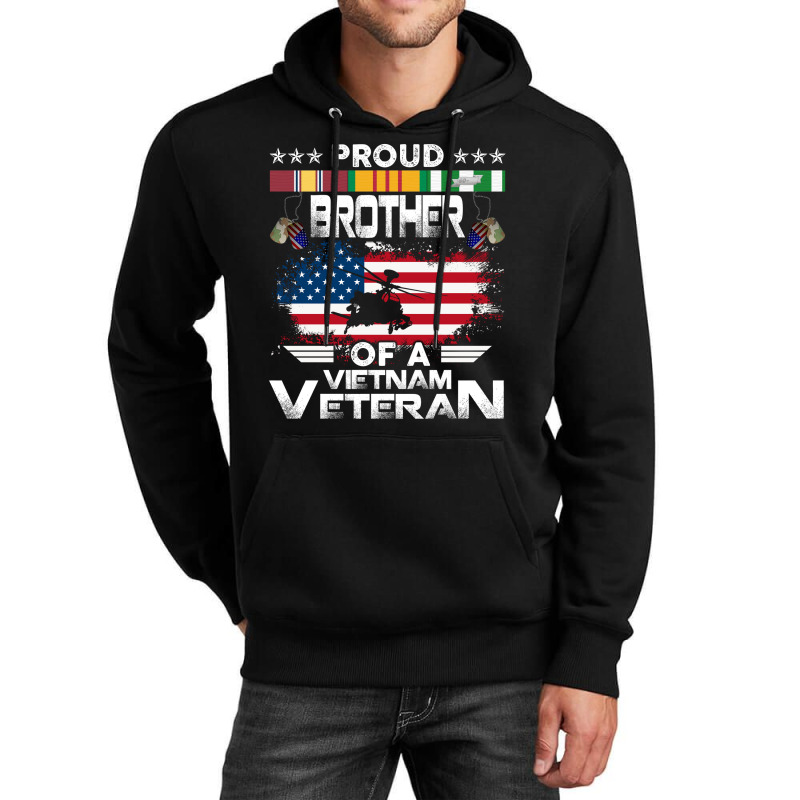 Vietnam Veteran Shirts Proud Brothertees Men Boys Gifts Unisex Hoodie | Artistshot