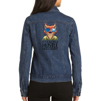 It's Called A Hustle Sweetheart Zootopia Ladies Denim Jacket | Artistshot