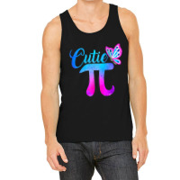 Cute & Funny Cutie Pi Math Pie Butterfly Adorable Math Pun Tank Top | Artistshot