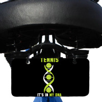 Tennis It's In My Dna Shirt Funny Fingerprint Game Player Bicycle License Plate | Artistshot