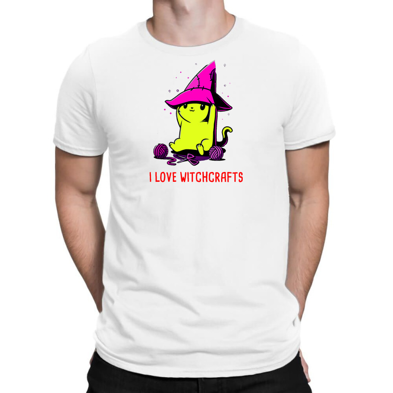 I Love Witchcrafts T-Shirt by wingtond | Artistshot