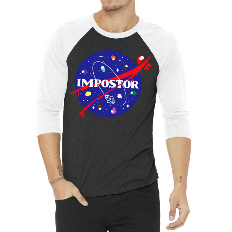 Space Impostor 3/4 Sleeve Shirt | Artistshot