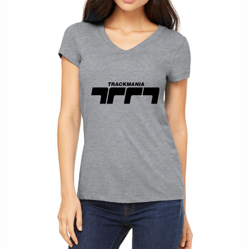 Trackmania Women's V-Neck T-Shirt by SNOWFLAKE | Artistshot