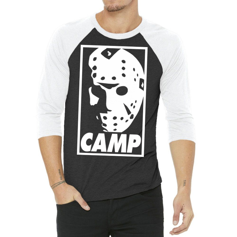 Camp Jason Voorhees 3/4 Sleeve Shirt | Artistshot