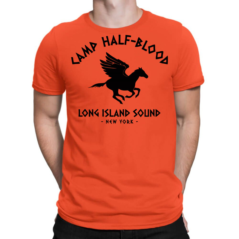 Custom Camp Half Blood T-shirt By Deomatis9888 - Artistshot