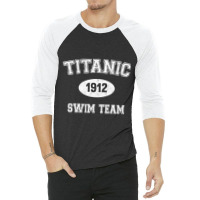 Titanic 1912 Swim Team Sweatshirt 3/4 Sleeve Shirt | Artistshot