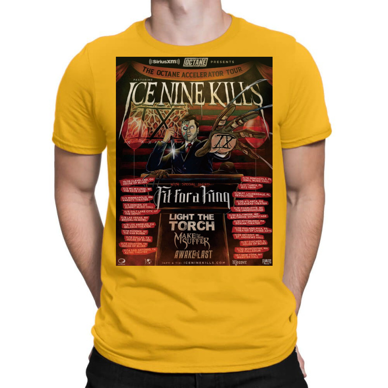 Tour Ice Nine T-Shirt by HenryCLee | Artistshot