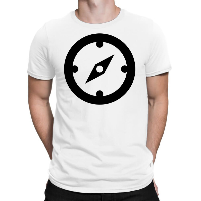 Clock Black T-shirt | Artistshot