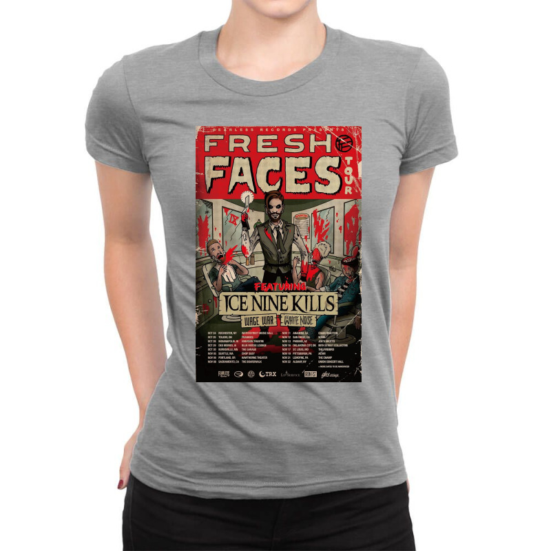 Fresh Faces Ladies Fitted T-Shirt by HenryCLee | Artistshot