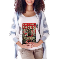 Fresh Faces Maternity Scoop Neck T-shirt | Artistshot