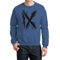 Ix Black Horror Crewneck Sweatshirt | Artistshot