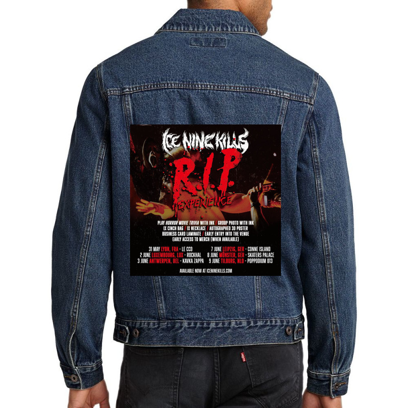 Play Horror Punk Men Denim Jacket by HenryCLee | Artistshot