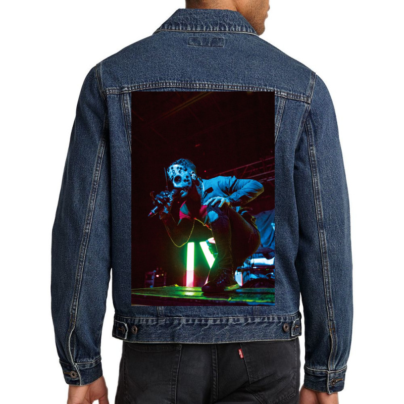 Metalcore Horror Punk Singer Men Denim Jacket by HenryCLee | Artistshot