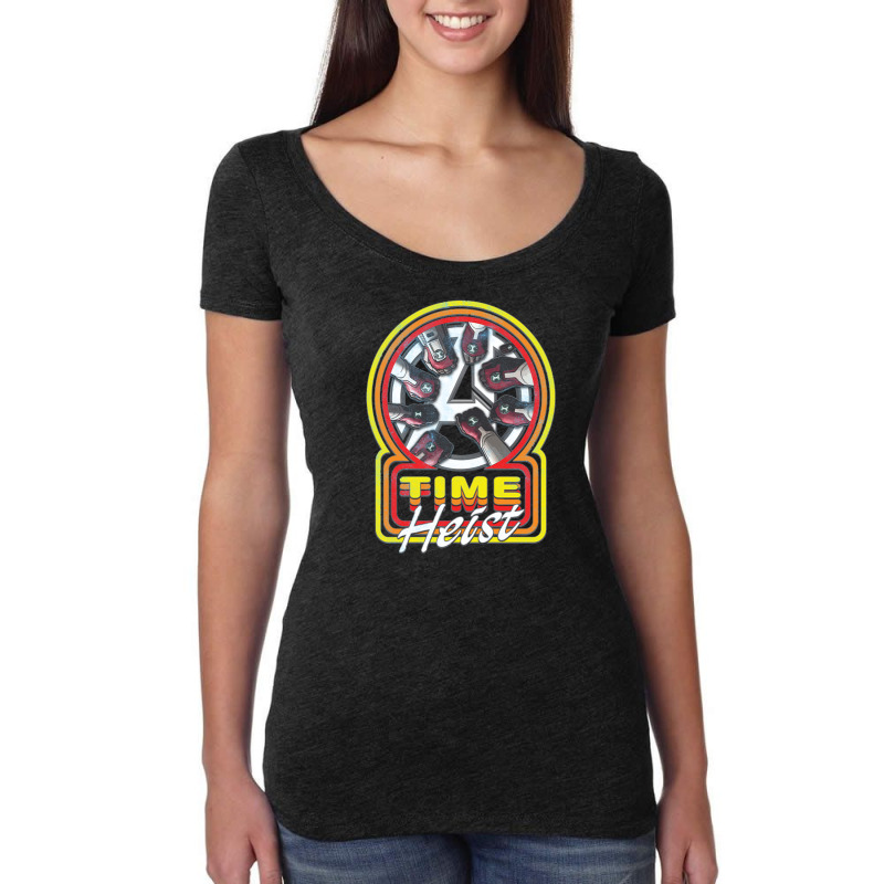 Time Heist Women's Triblend Scoop T-shirt by Stoker | Artistshot