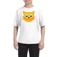 Cat Yellow Youth Tee | Artistshot