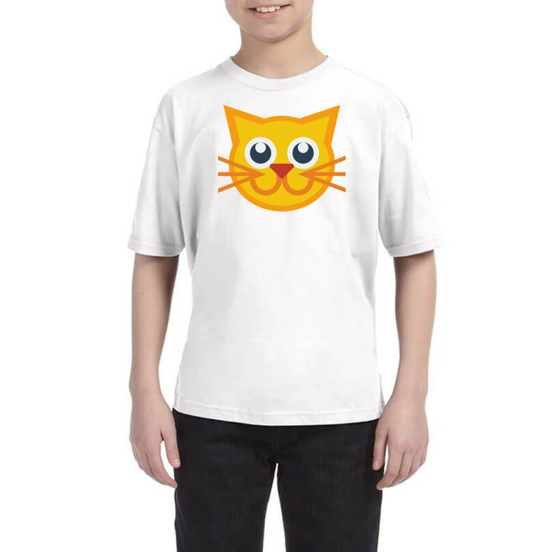 Cat Yellow Youth Tee | Artistshot