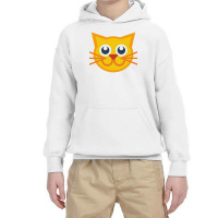 Cat Yellow Youth Hoodie | Artistshot