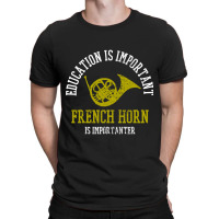 Vintage French Horn Player Instrument Music Teacher T Shirt T-shirt | Artistshot