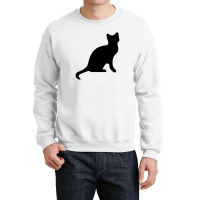 Cat Black Had Crewneck Sweatshirt | Artistshot