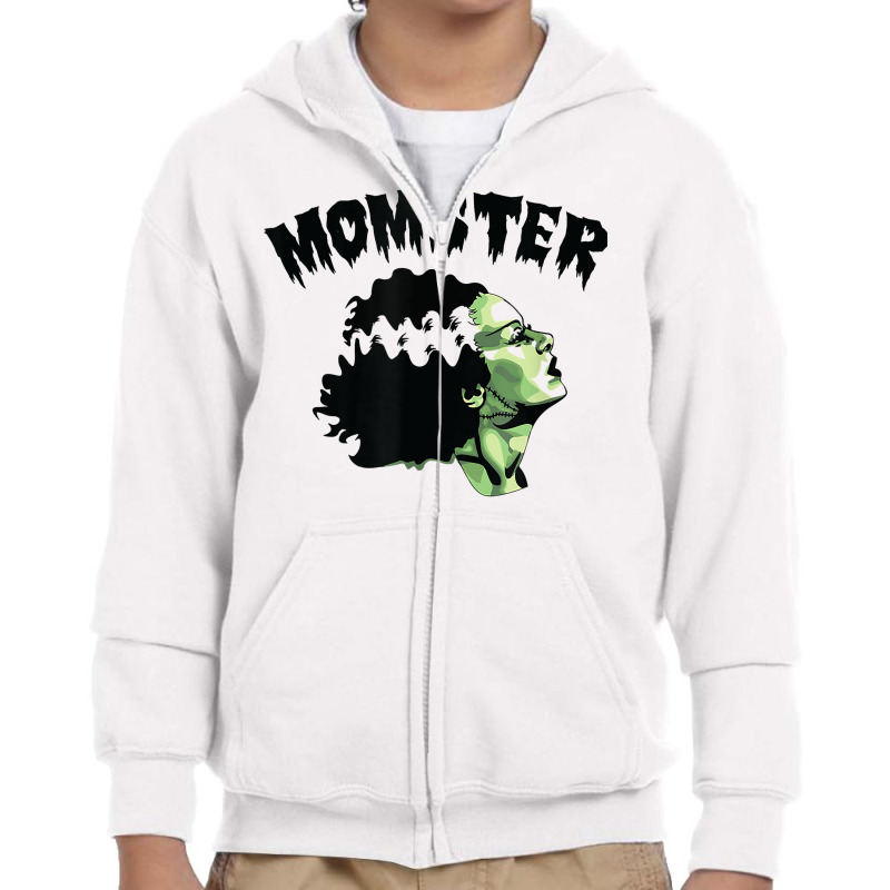 Momster Frankenstein T Shirt For Moms T Shirt Youth Zipper Hoodie by lelalucin | Artistshot