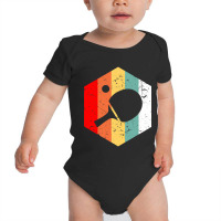 Vintage Retro Ping Pong T Shirt Funny Table Tennis Cool Gift Baby Bodysuit | Artistshot