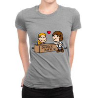 Office Love! Ladies Fitted T-shirt | Artistshot