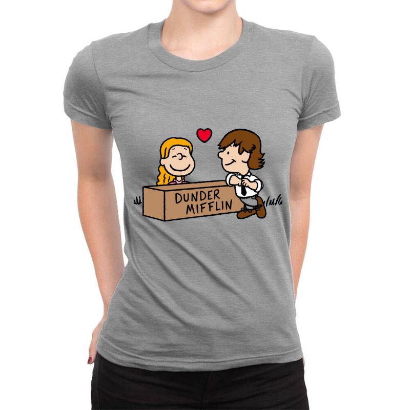 Office Love! Ladies Fitted T-Shirt by Nelson_ARt | Artistshot