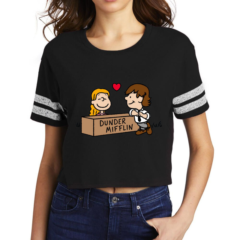 Office Love! Scorecard Crop Tee by Nelson_ARt | Artistshot