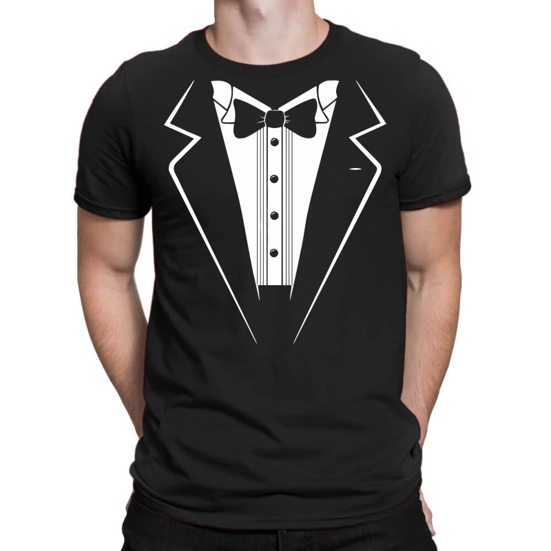 Classic Black Tuxedo T-Shirt, #black #classic #Tshirt #Tuxedo