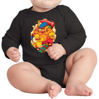 The Family Arcade Game Long Sleeve Baby Bodysuit | Artistshot