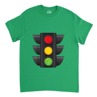 Traffic Light Halloween Costume Stop Go Green Yellow Red Classic T-shirt | Artistshot