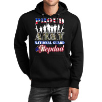 Proud Army National Guard Stepdad Tee U.s. Military Gift Unisex Hoodie | Artistshot