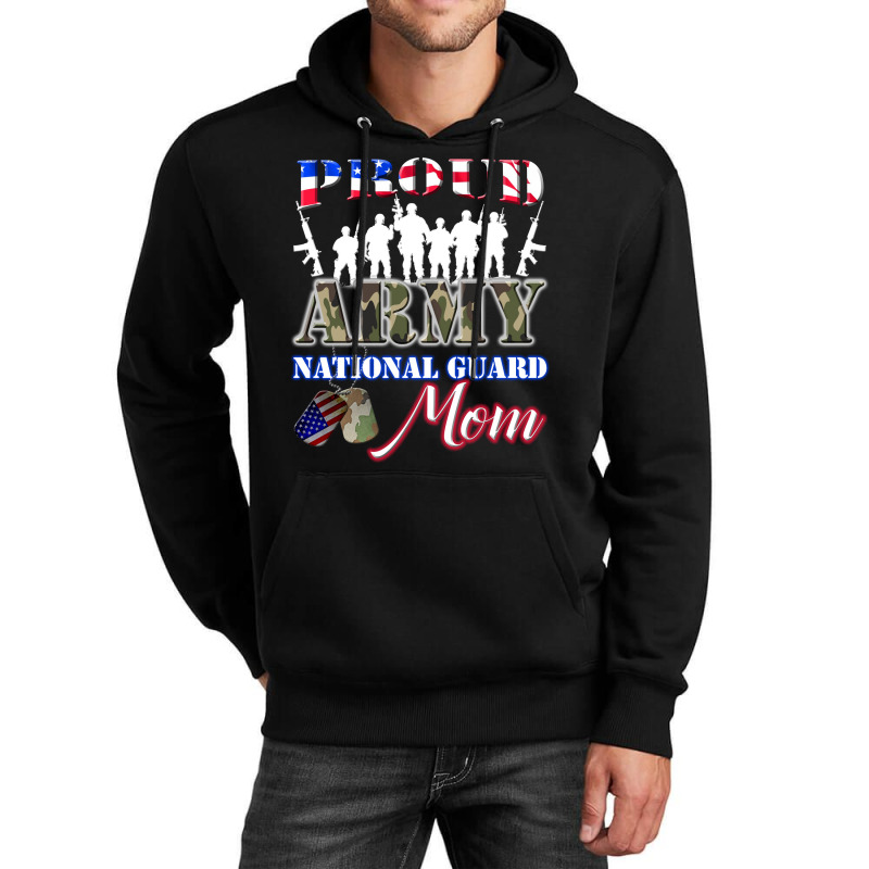 Proud Army National Guard Mom Tee U.s. Military Gift Unisex Hoodie | Artistshot