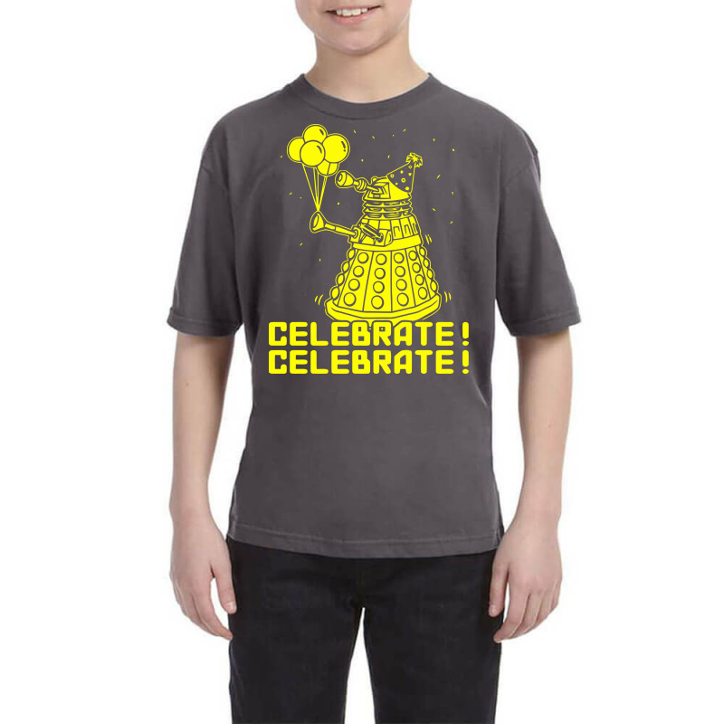 Dalek Celebrate! Youth Tee | Artistshot