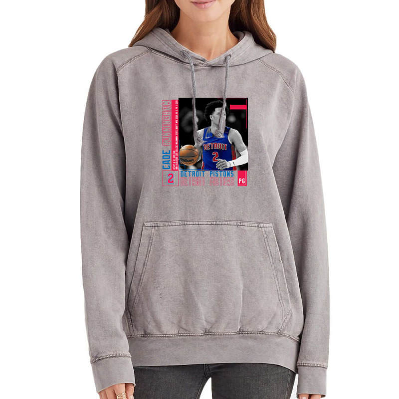 Cade Cunningham Basketball Vintage Hoodie by ralinesah | Artistshot