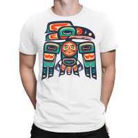 Alaska, Raven Haida Tribal Art, Native American Totem Premium T Shirt T-shirt | Artistshot