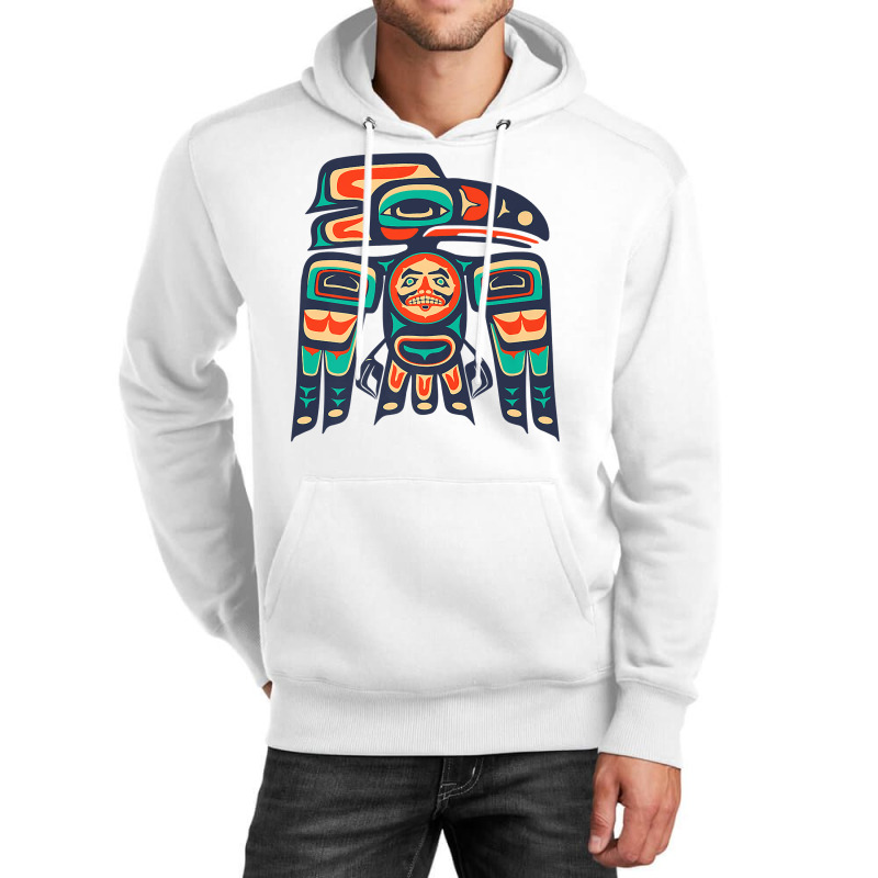 Alaska, Raven Haida Tribal Art, Native American Totem Premium T Shirt Unisex Hoodie by alayziahollars | Artistshot