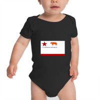 California Republic Todd's Bear Flag Of 1846 Usa Baby Bodysuit | Artistshot