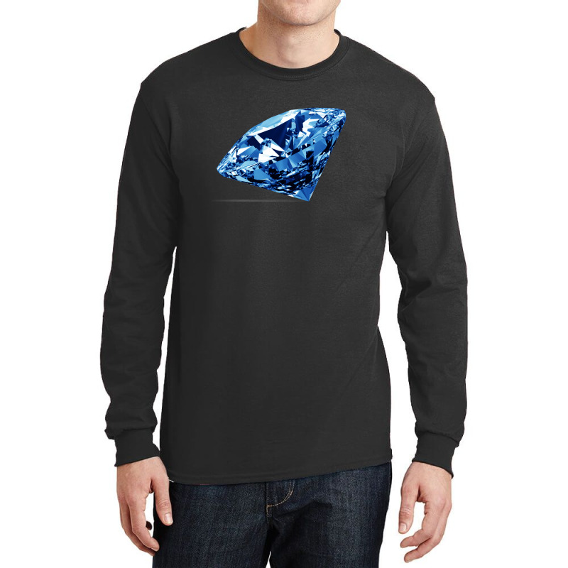 Diamond Blu Long Sleeve Shirts | Artistshot